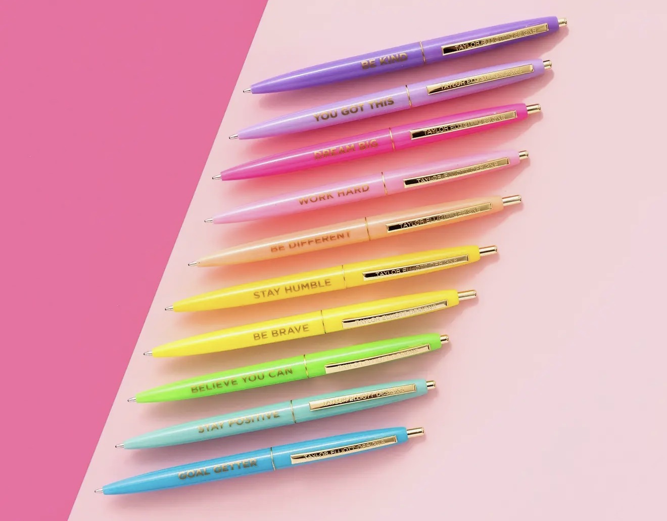 ST: Set of 10 Motivational Pen Set