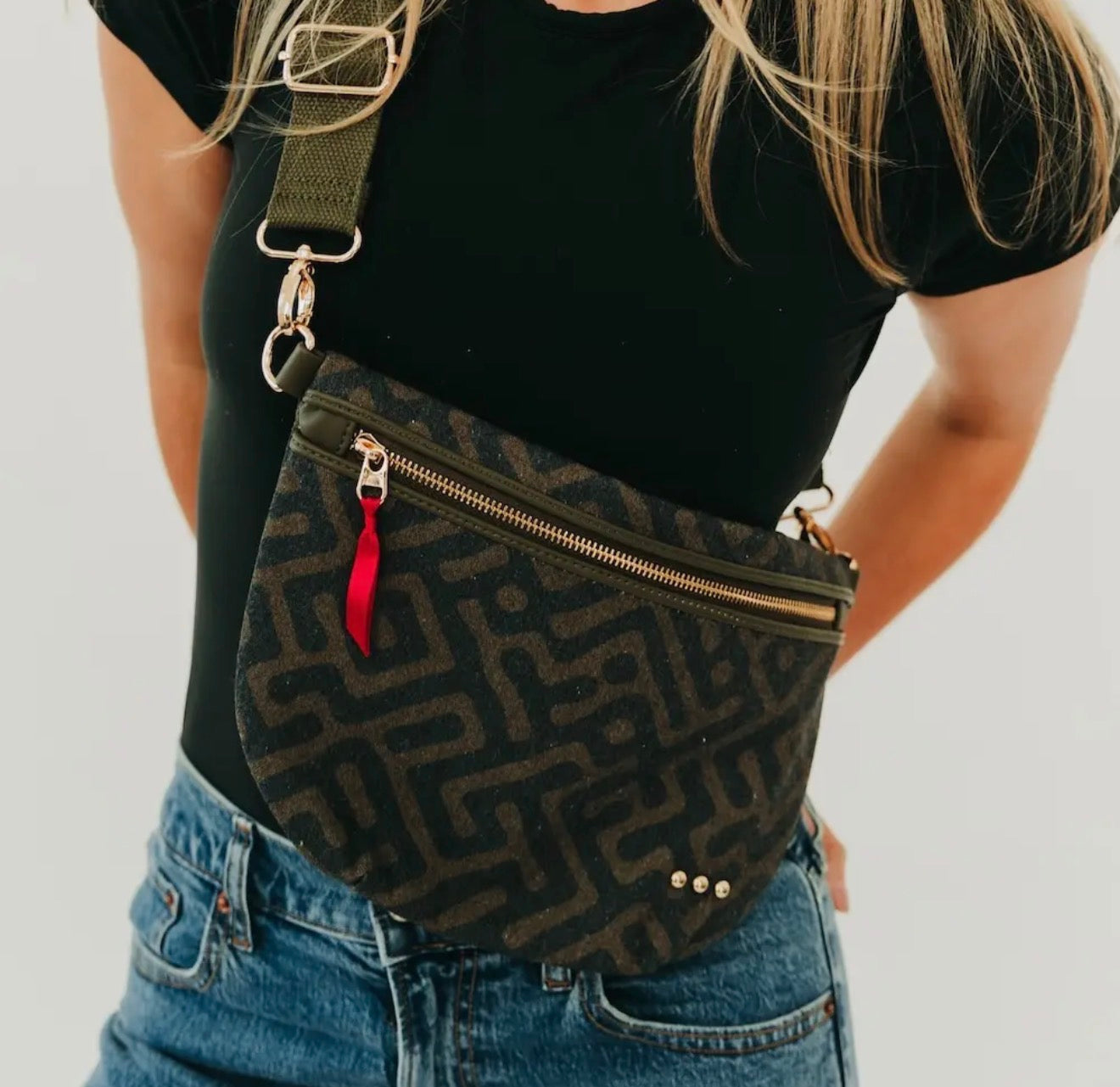 HB: Callahan Canvas Printed Bum Bag