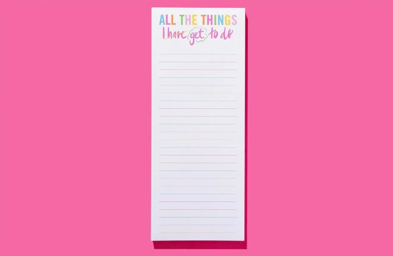 ST: All The Things List Pad with Magnet