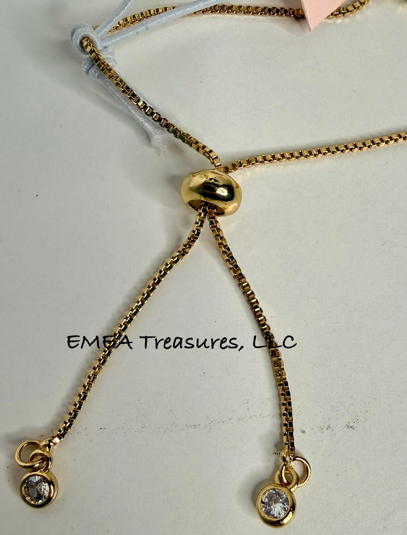 J: Crystal Eye Slide Bracelet