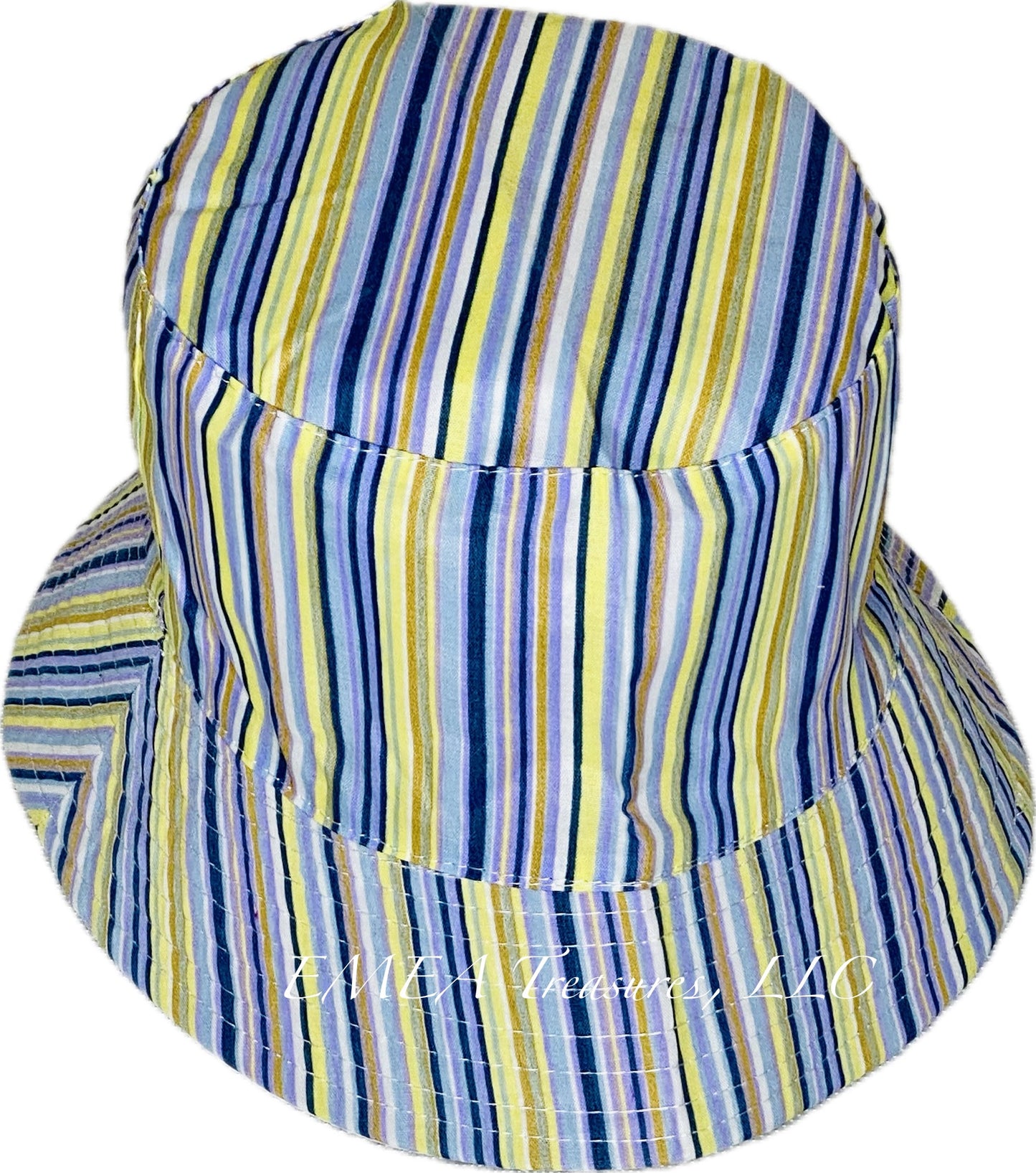 BH - Fashion Sun Hat - Blue / Yellow - Accessories