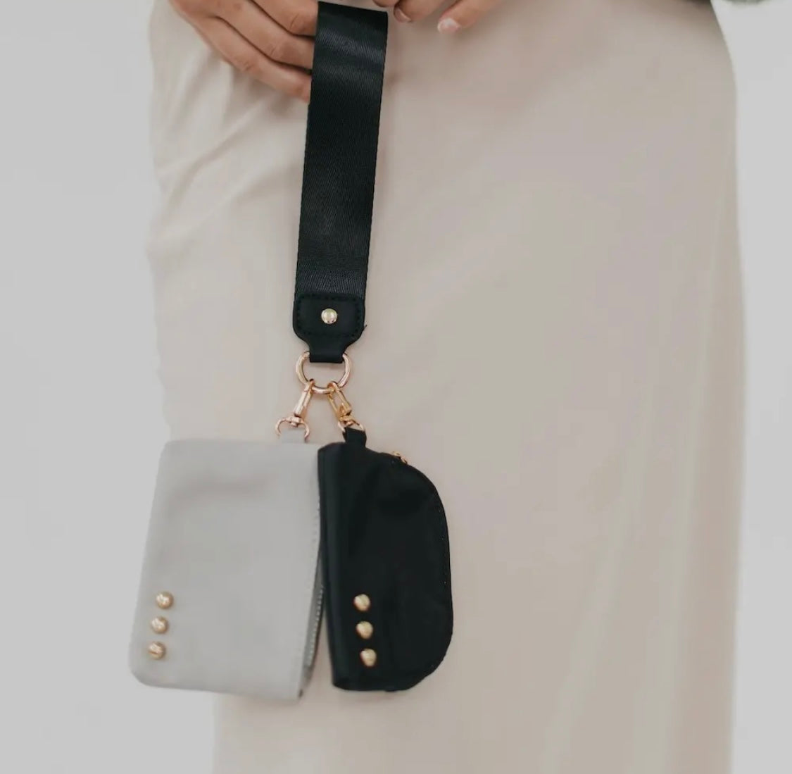 W: Dolly Dual Pouch Wristlet