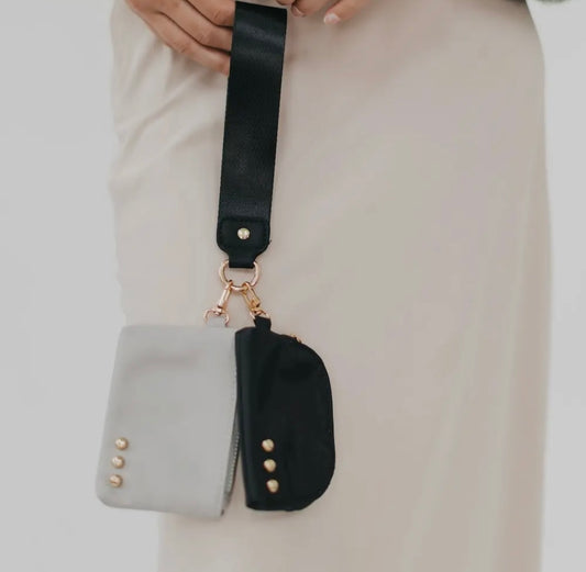 W: Dolly Dual Pouch Wristlet