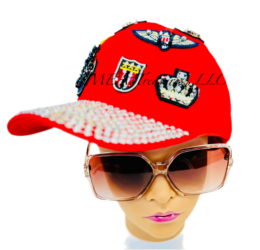 Cap - Bling Cap - Red