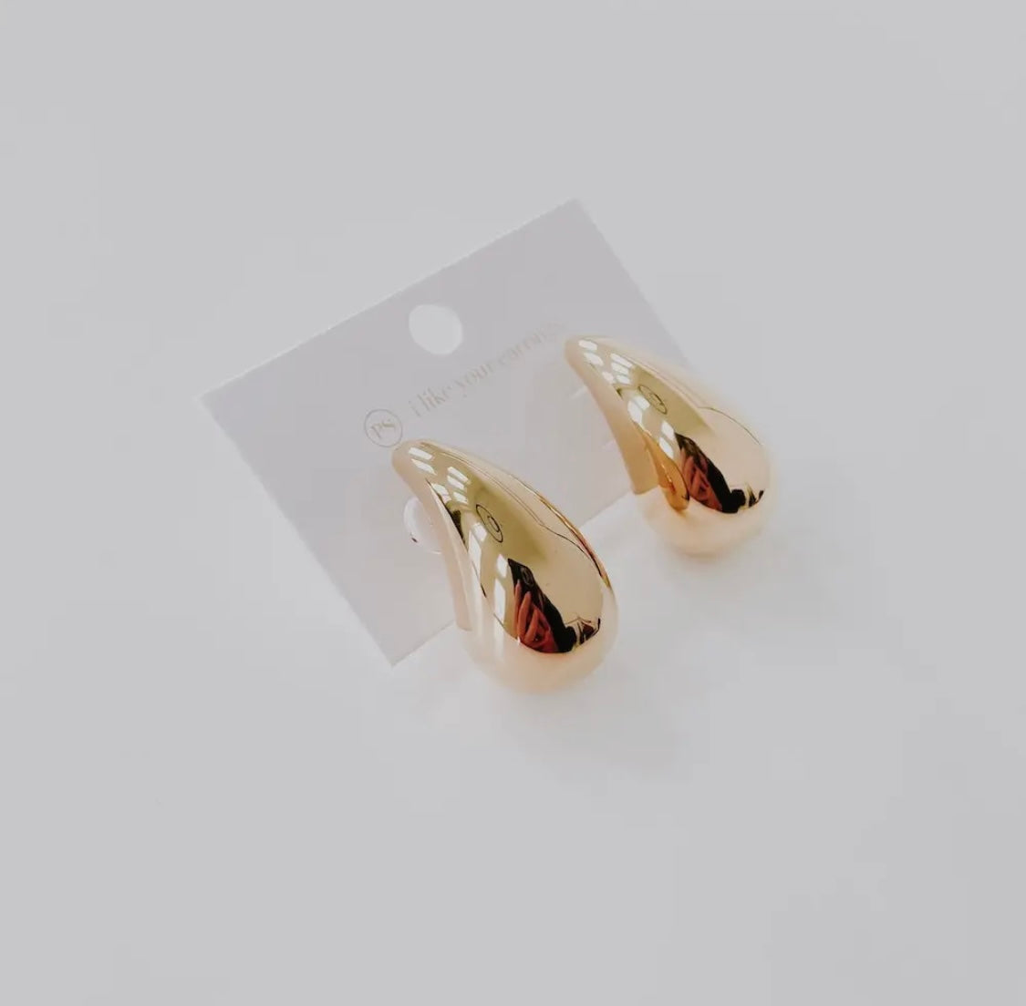 J: Not-So-Secret Admirer Teardrop Earrings
