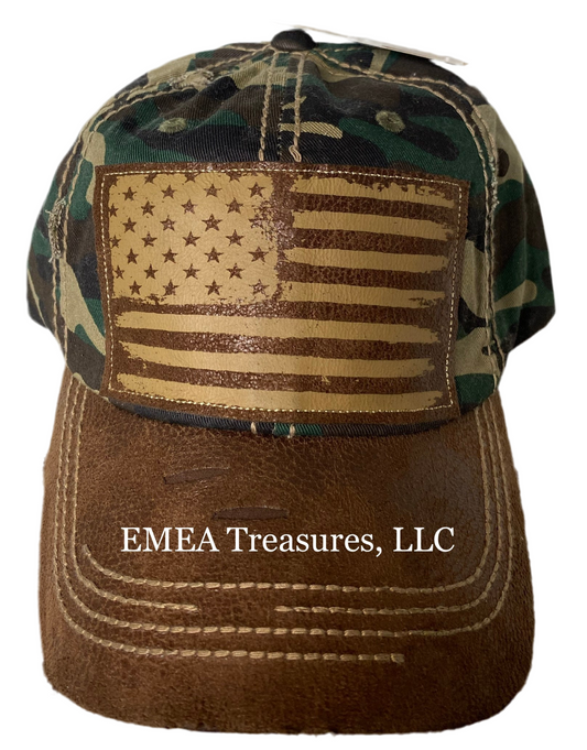 Cap - Camouflage - Flag