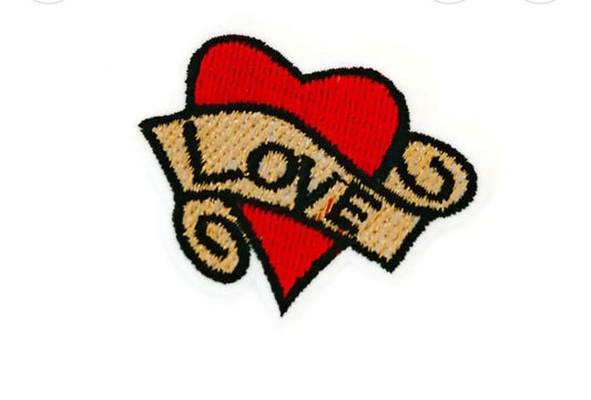 Accessories - Heart Love Iron On
Patch