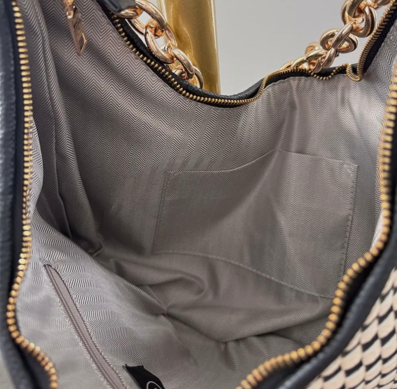HB: Sienna Slouchy Woven Shoulder Bag
