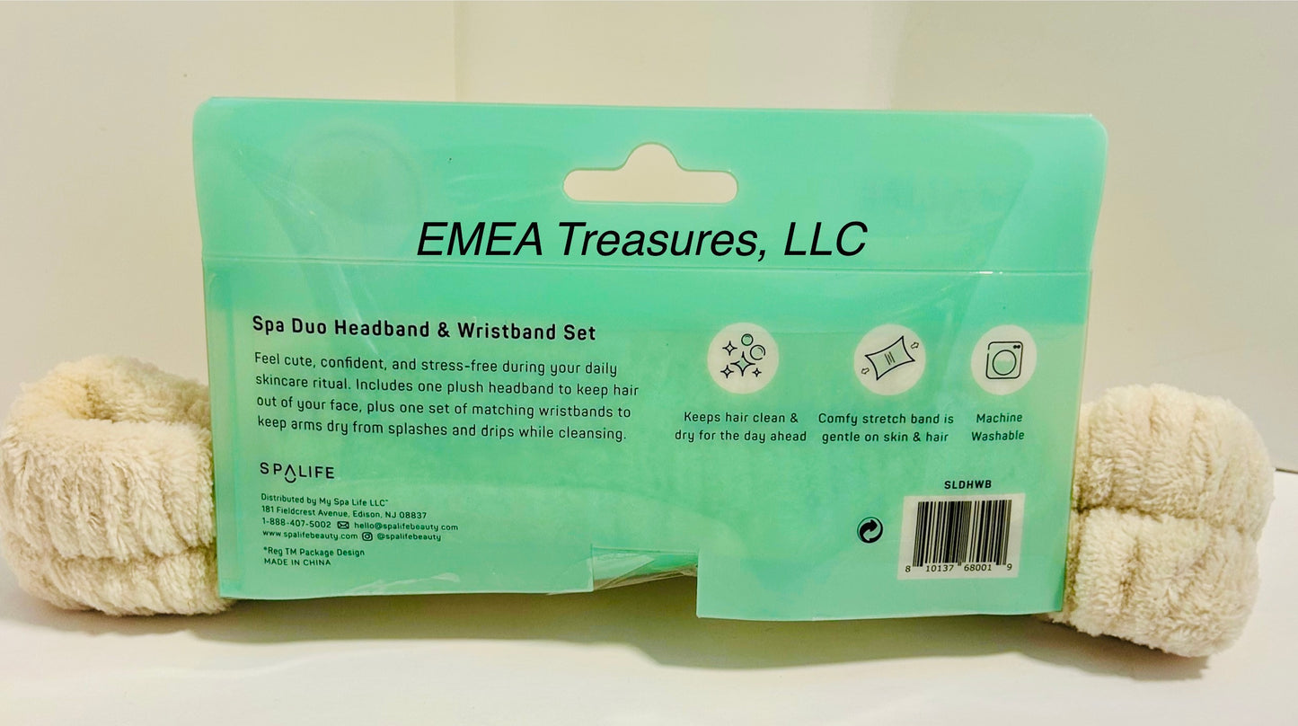 MM: Spa Duo Headband & Wristband Set