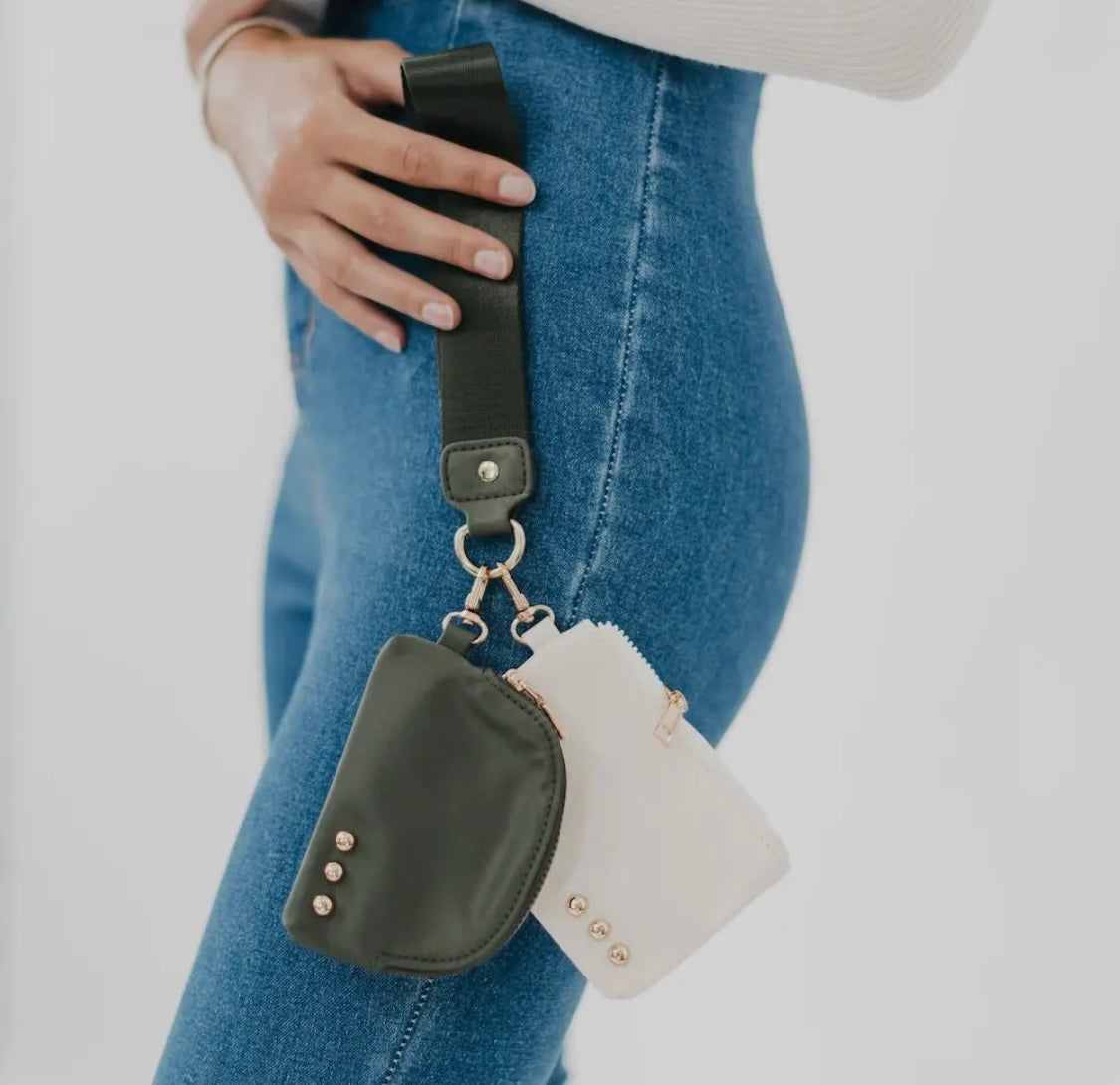 W: Dolly Dual Pouch Wristlet