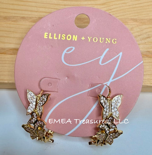 J: Fly in the Shine Earrings