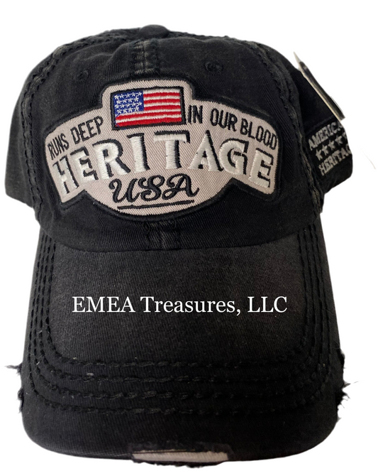 Cap - HERITAGE - Black