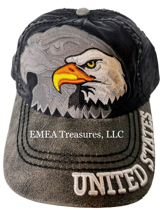Cap - US Eagles - Black
