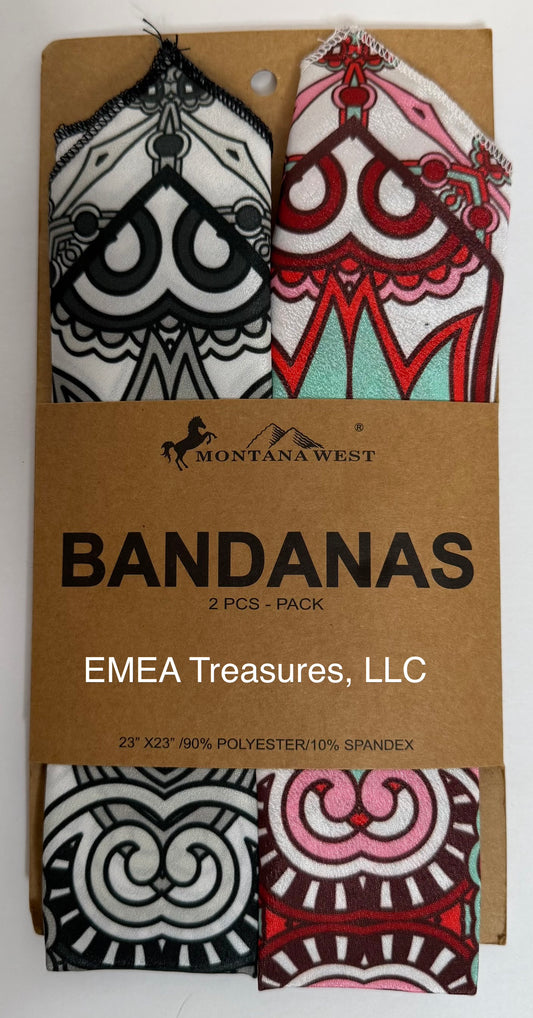 Accessories - Bandanas 2 Piece Set