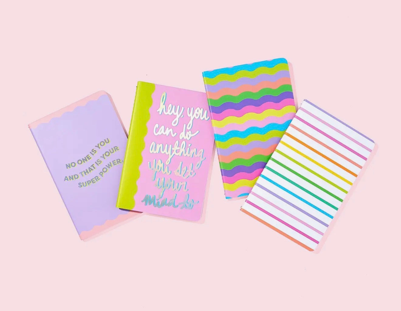 ST: Neon Mini Notebook 4 Piece Set