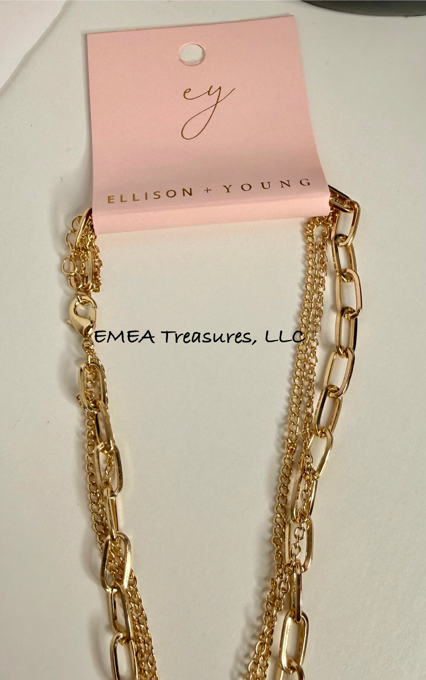 J: Layered Locket & Key Necklace
