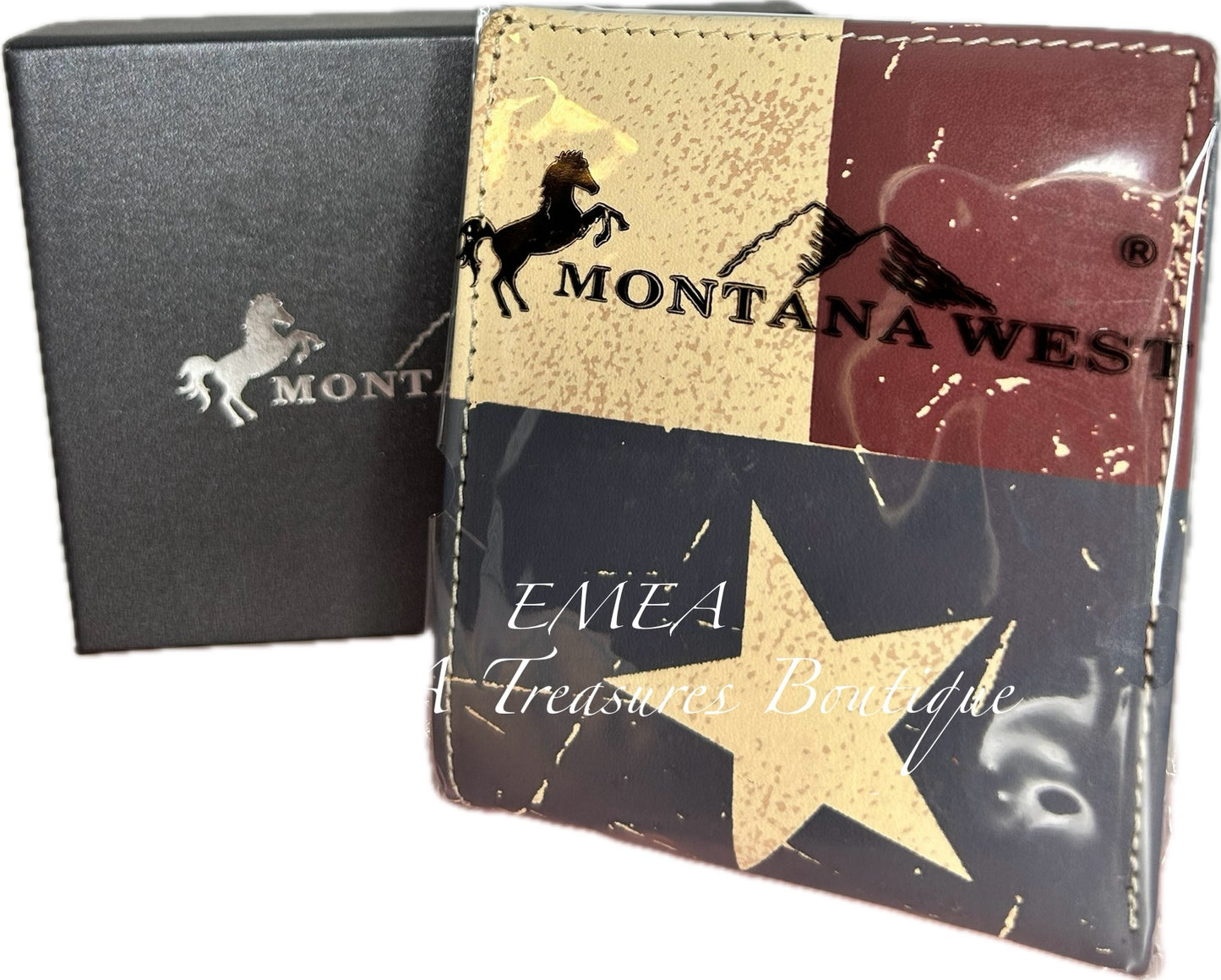 W: Patriotic Collection Men’s Leather Wallet