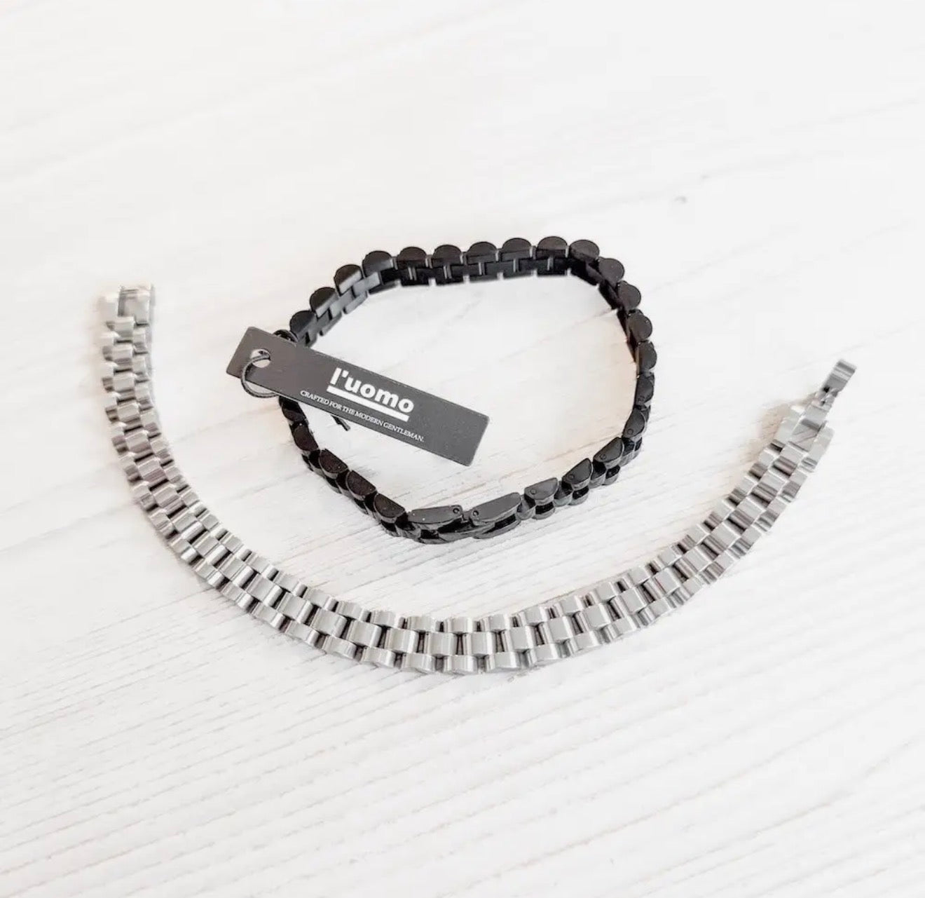 J: Matteo L'uomo Mens Collection
Watch Band Bracelet