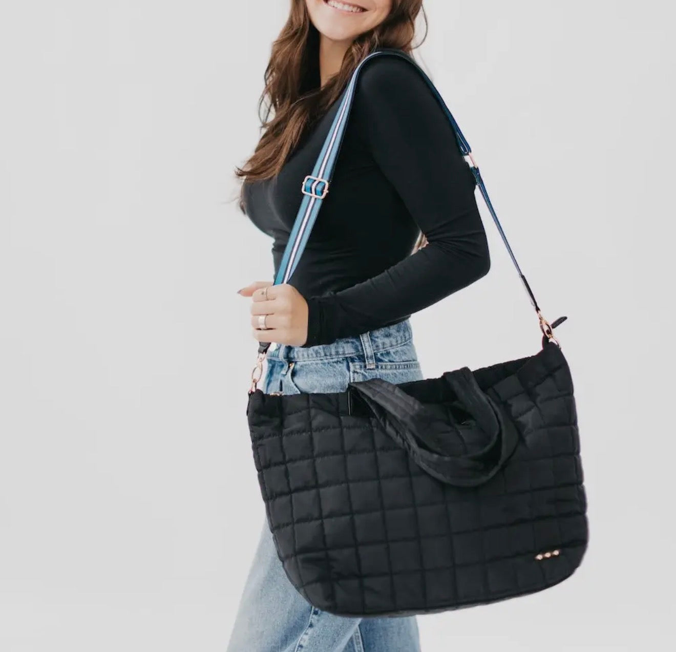 T: Day Dreamer Quilted Tote Bag