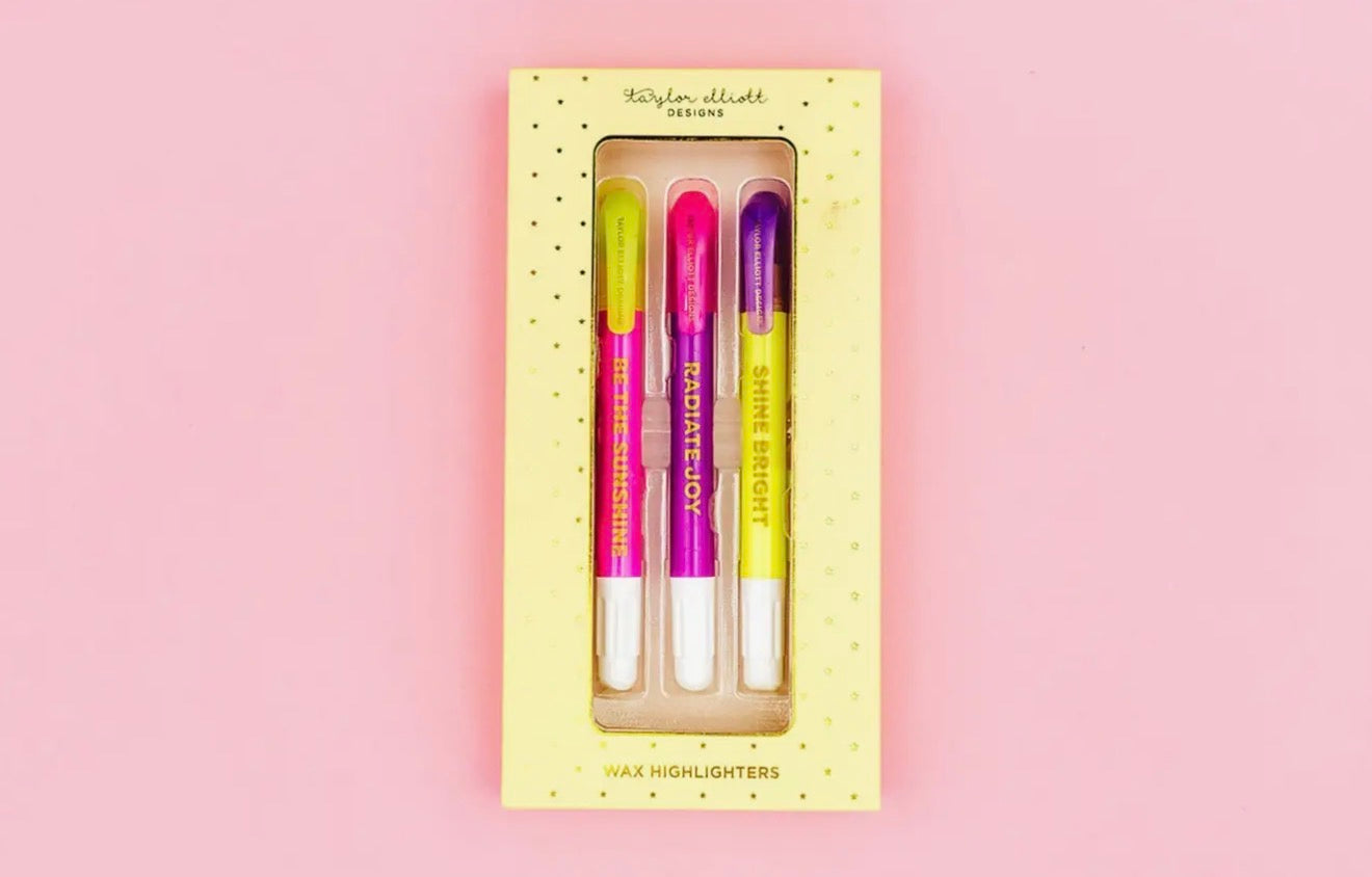 ST: Wax Highlighter 3 Piece Set Motivational