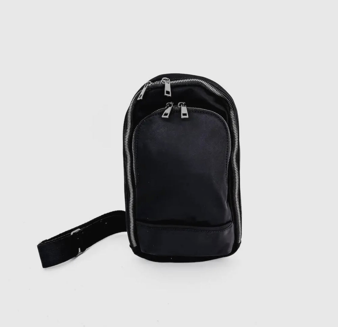 BP: L’uomo Unisex Crossbody Bag - Black