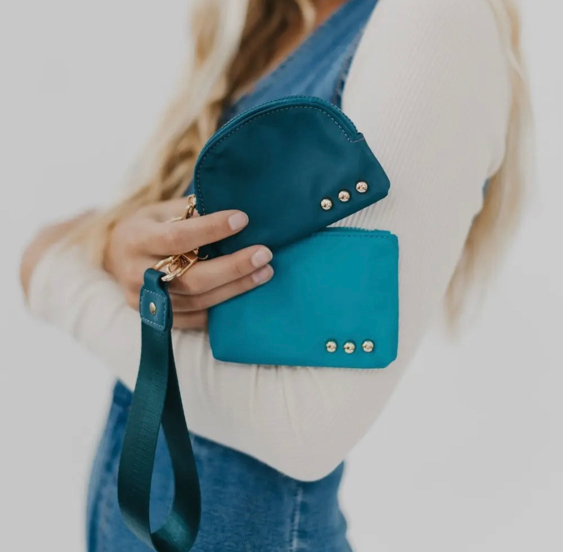W: Dolly Dual Pouch Wristlet