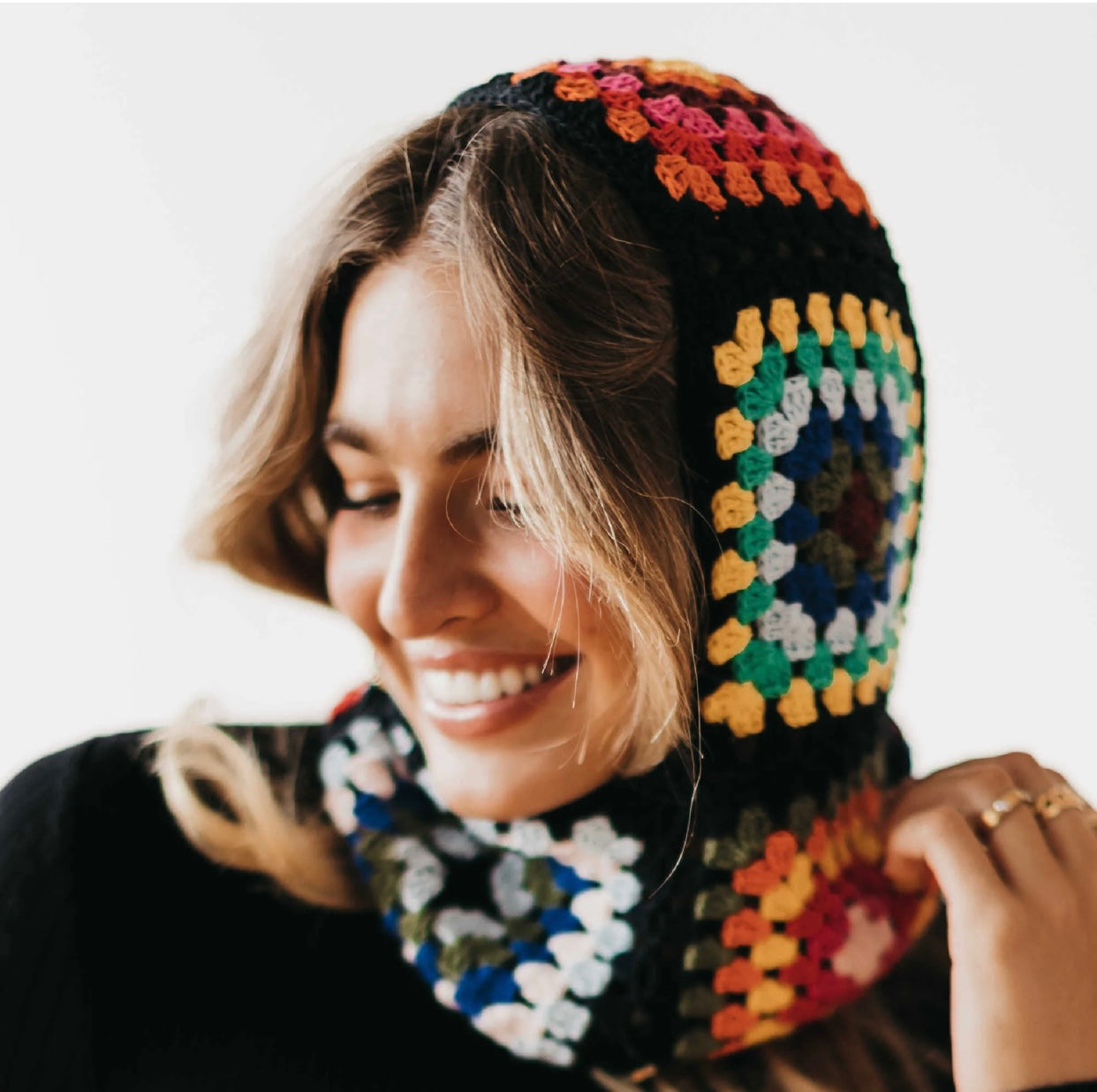 S: Granny Square Balaclava