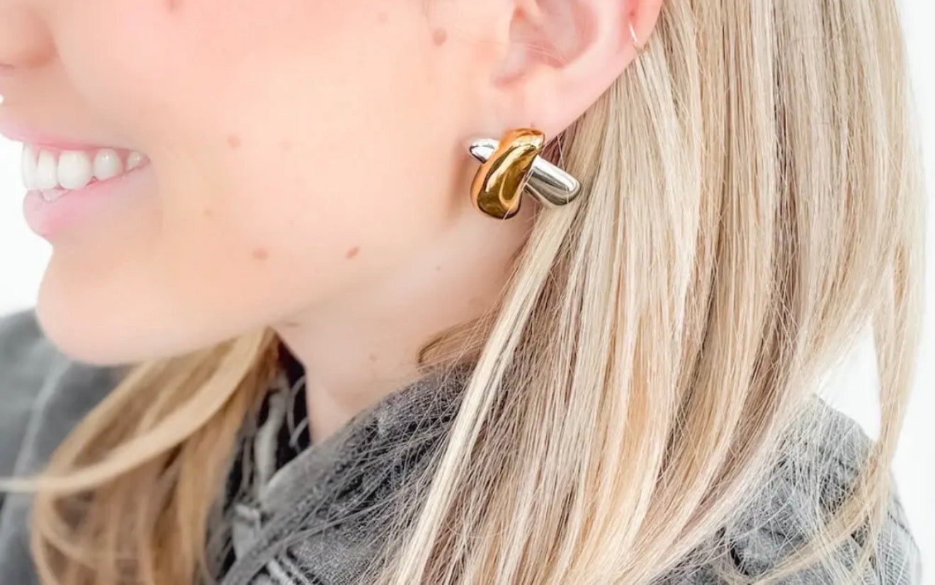 J: X Marks the Spot Earrings
- Waterproof