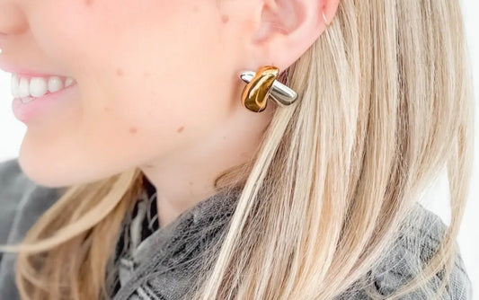 J: X Marks the Spot Earrings
- Waterproof