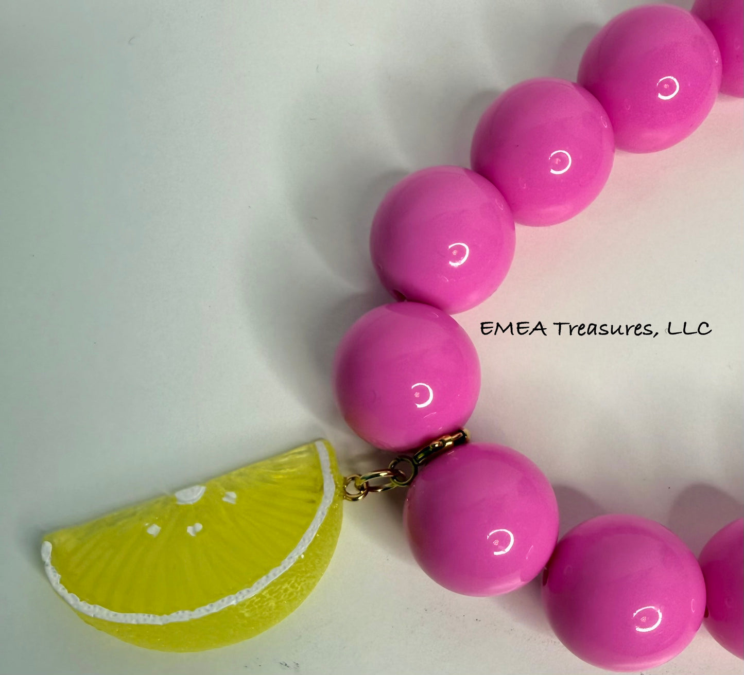 J: Color Bauble Sweet Fruit Lovely Necklace