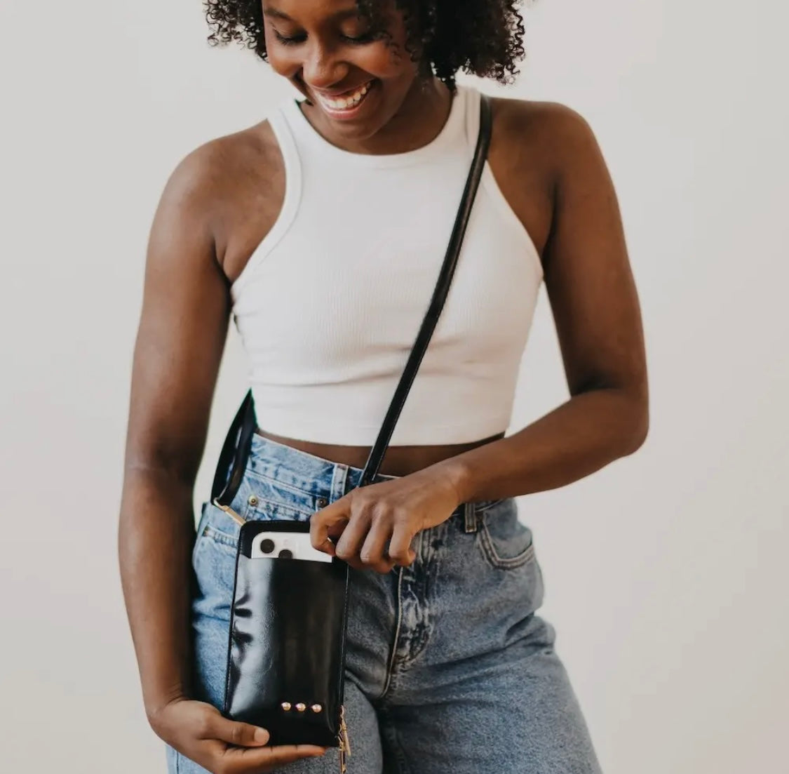 W: Double Duty Phone Bag