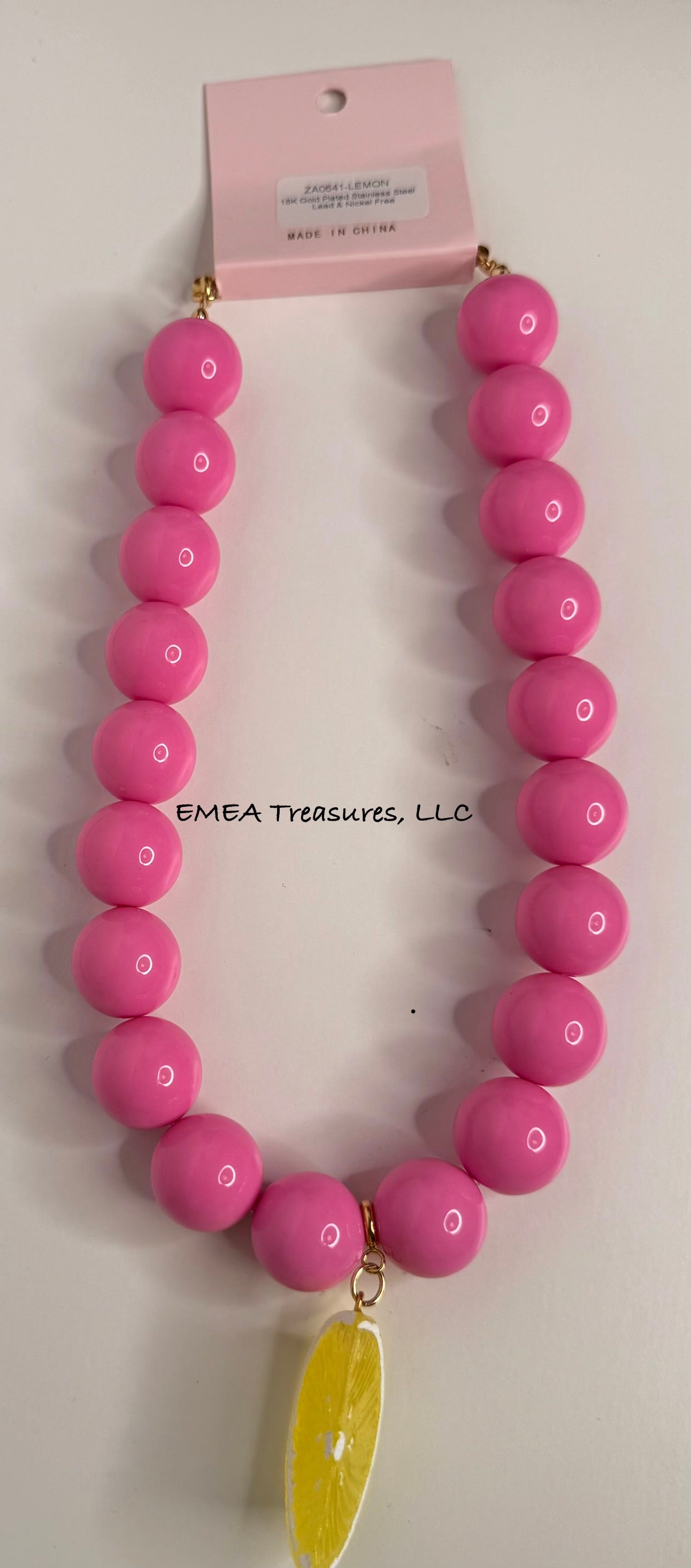 J: Color Bauble Sweet Fruit Lovely Necklace