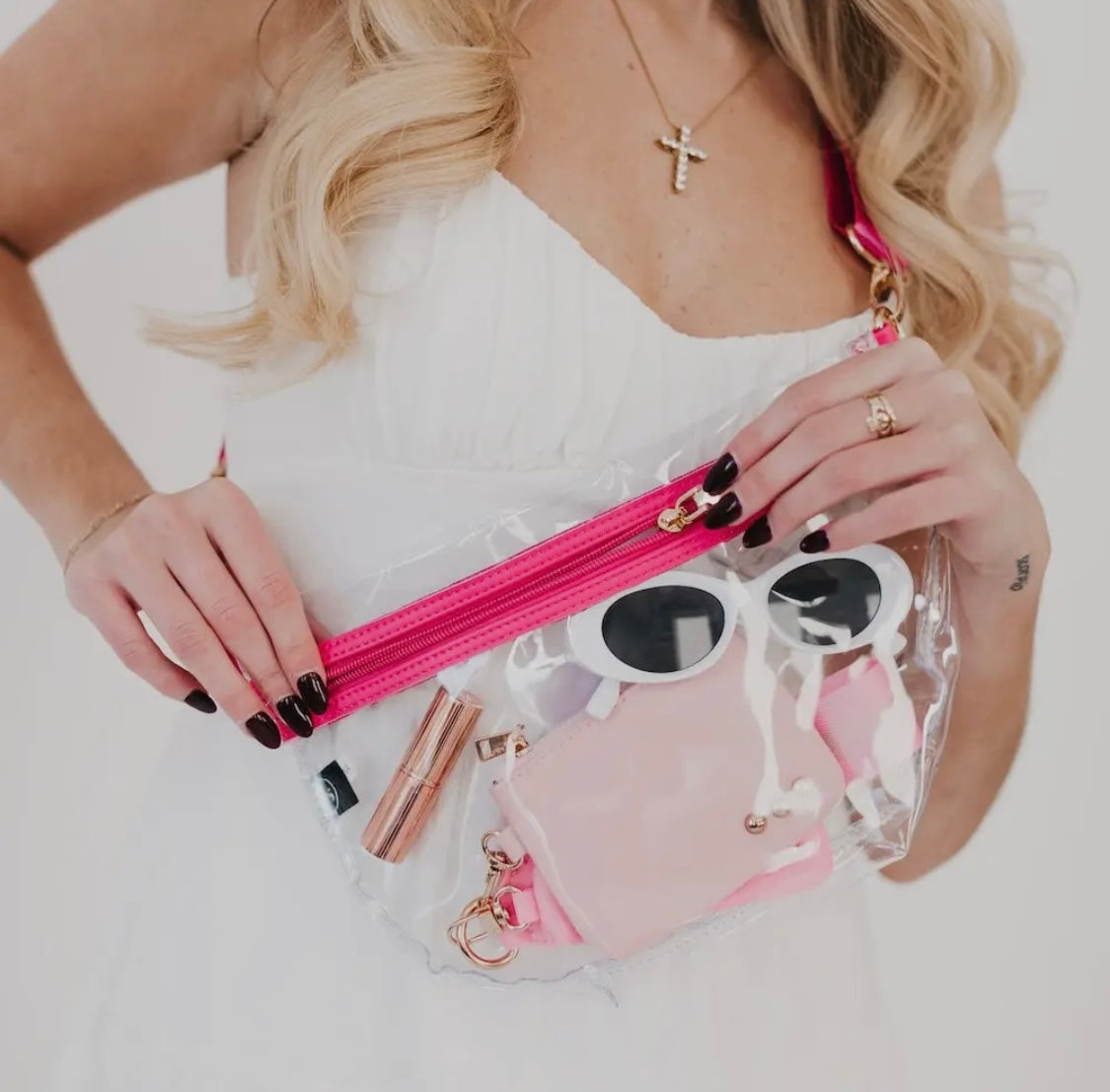 HB: Kehlani Clear Bum Bag