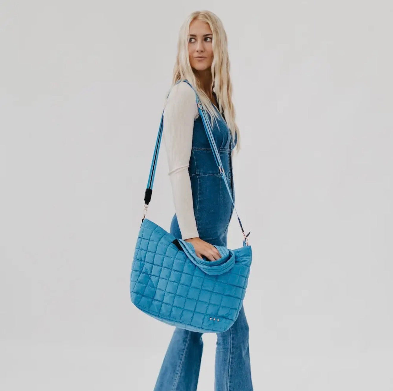 T: Day Dreamer Quilted Tote Bag