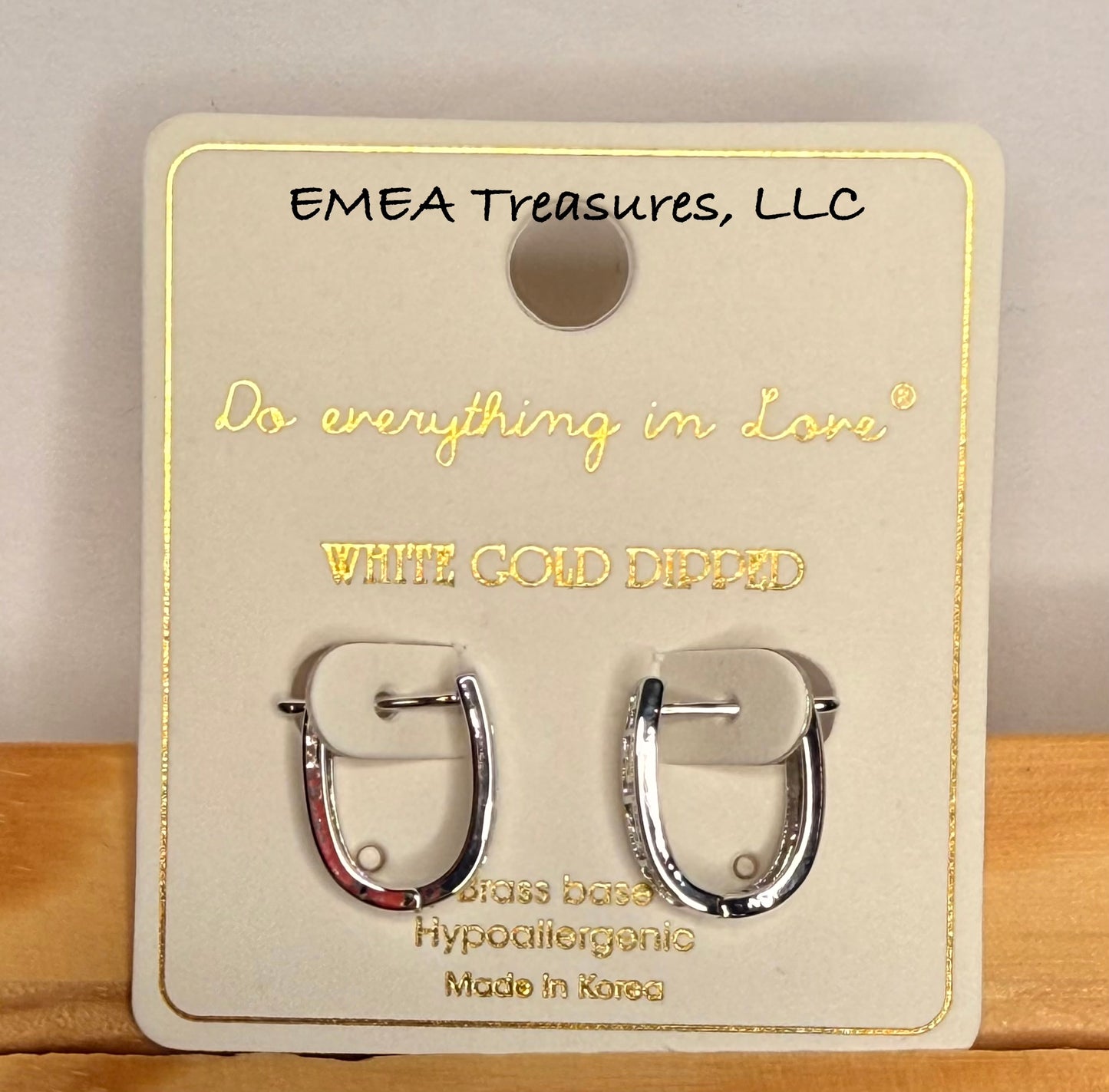 J: Fashion Geometric Pincatch Earrings