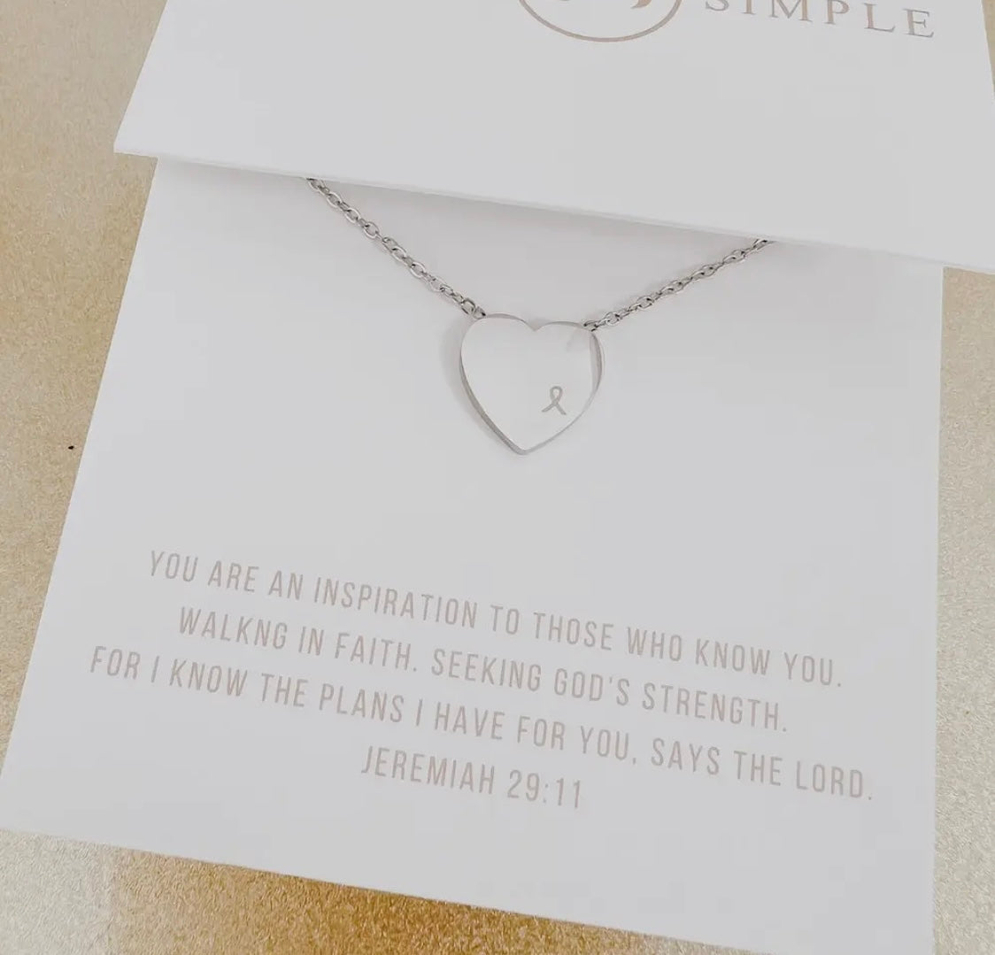 J: Sweet Heart Gift Necklace