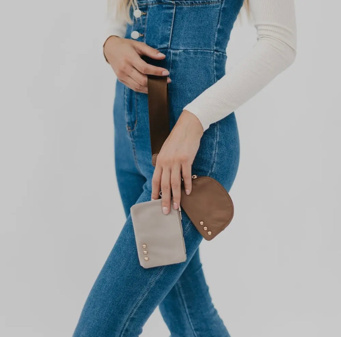 W: Dolly Dual Pouch Wristlet