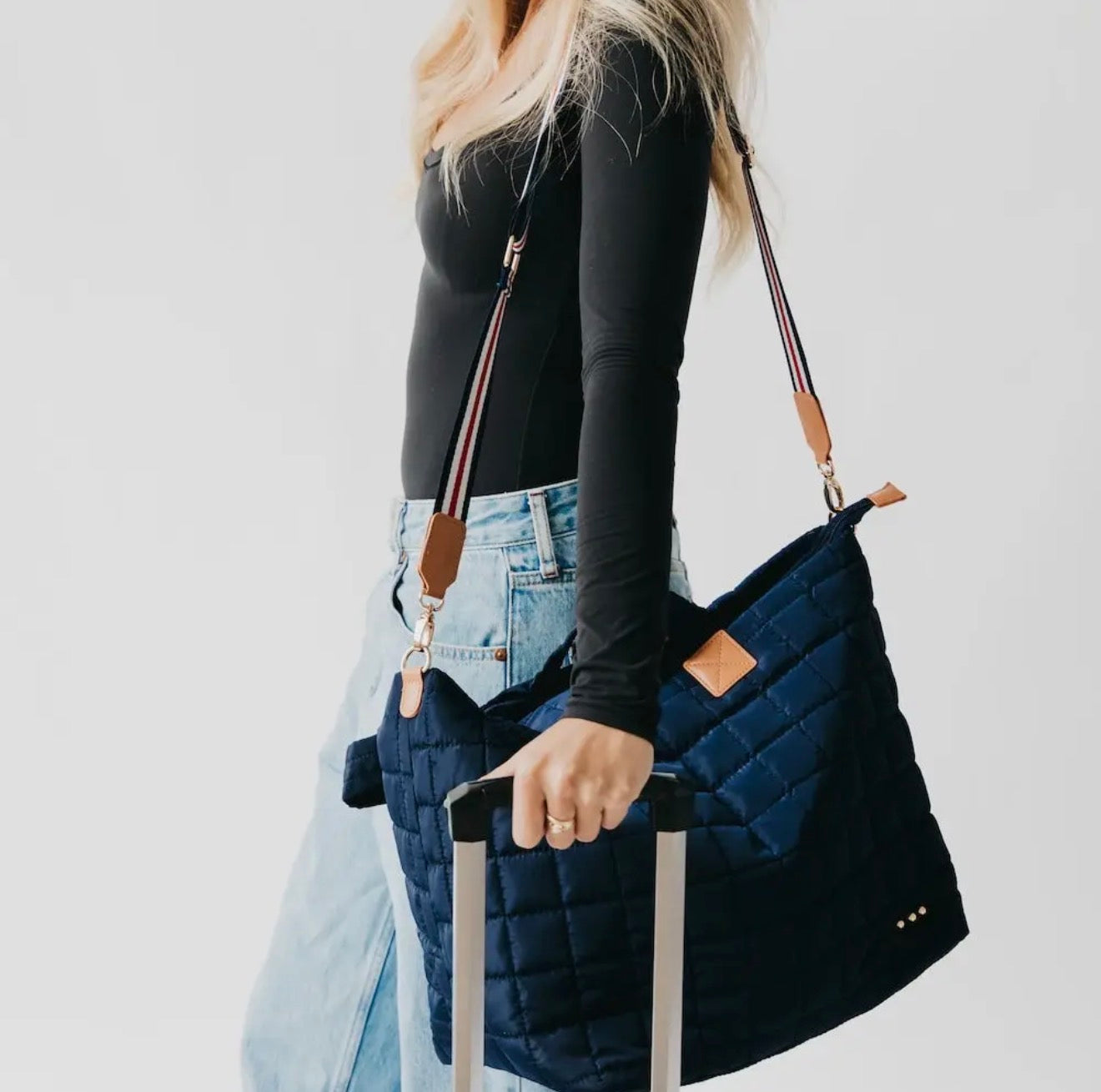 T: Day Dreamer Quilted Tote Bag
