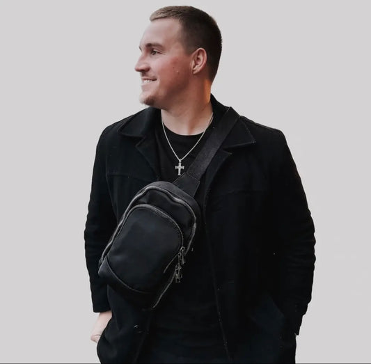 BP: L’uomo Unisex Crossbody Bag - Black