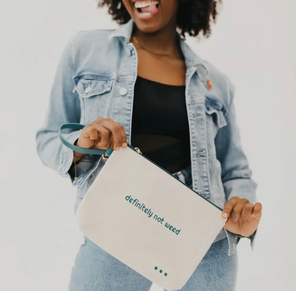P: Canvas Catch All Pouch