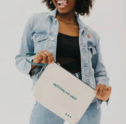 P: Canvas Catch All Pouch