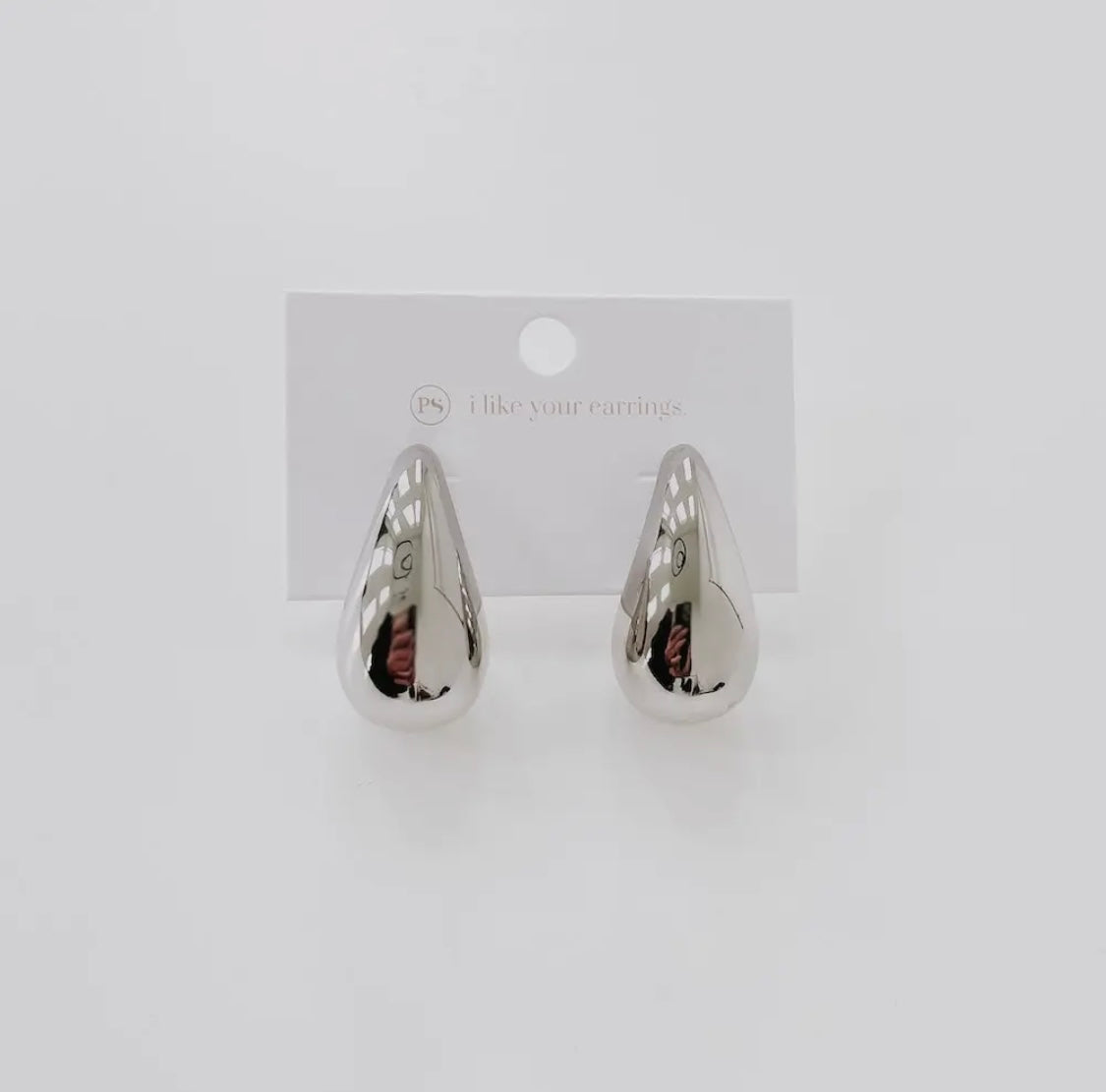 J: Not-So-Secret Admirer Teardrop Earrings