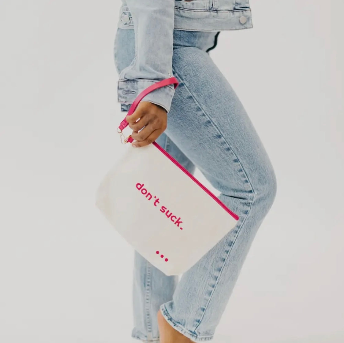 P: Canvas Catch All Pouch