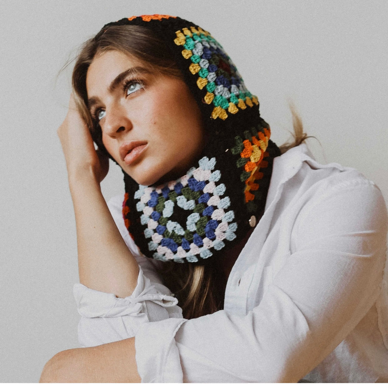 S: Granny Square Balaclava