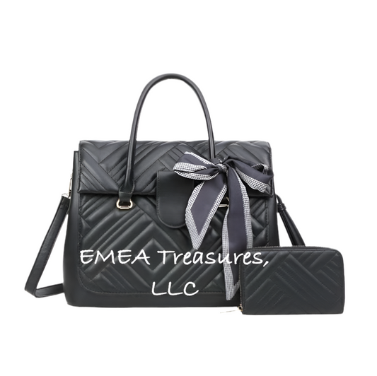 HB: Fashion 2 Piece Handbag Set