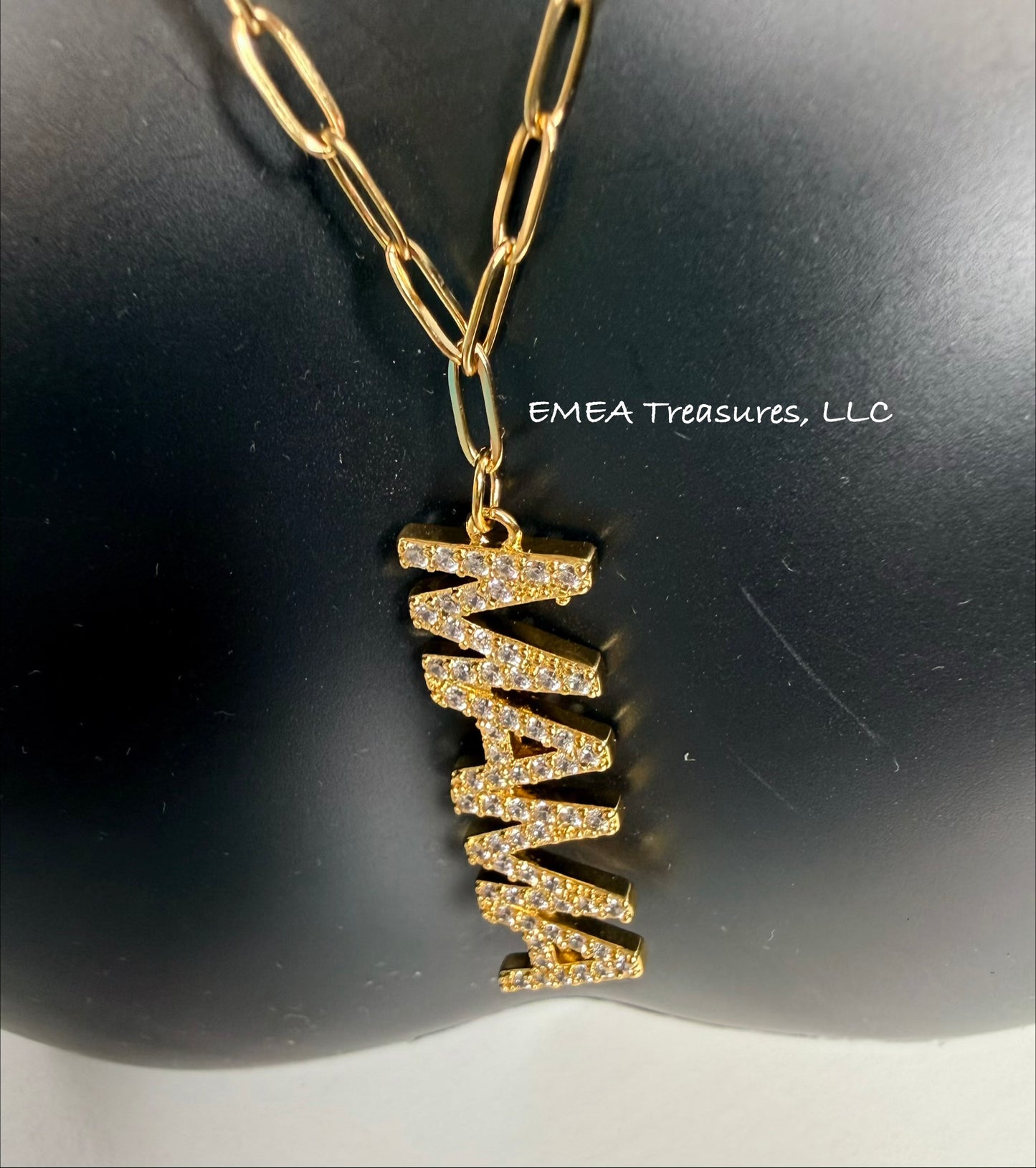 J: Mama Drop Pendant Necklace
