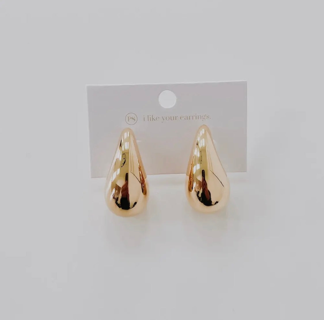 J: Not-So-Secret Admirer Teardrop Earrings