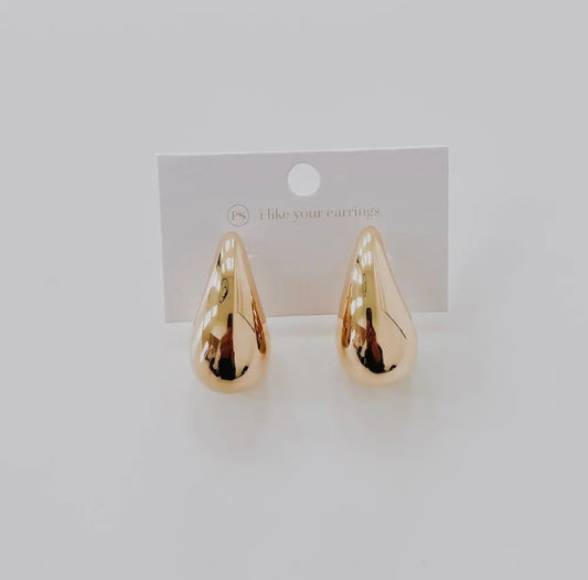 J: Not-So-Secret Admirer Teardrop Earrings