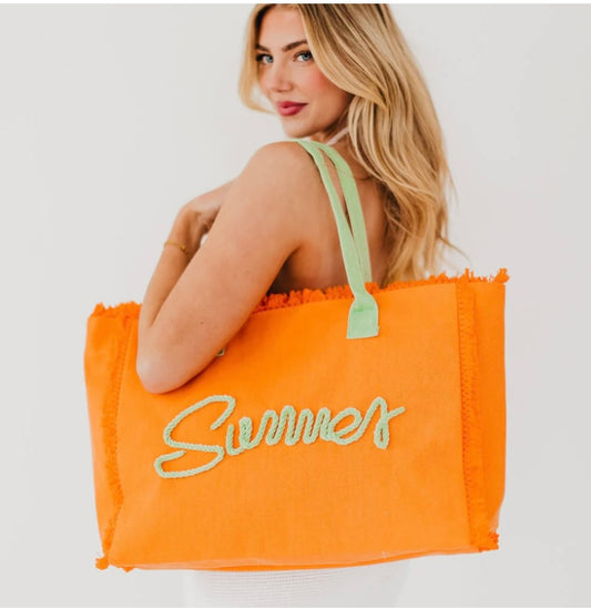 TB: Summer Sunshine Beach Tote Bag