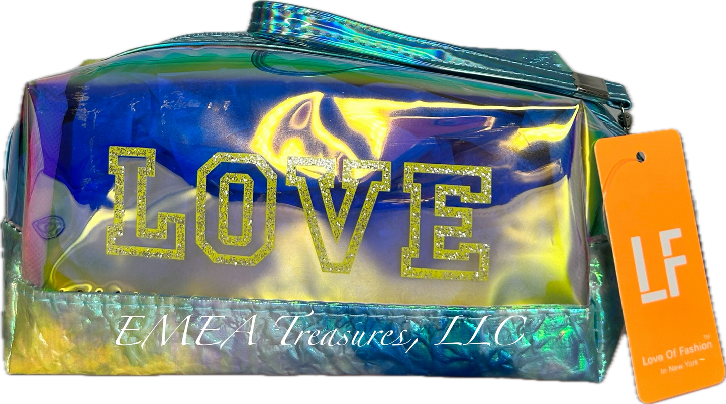 Accessories - Fashion Cosmetic Bag - Blue